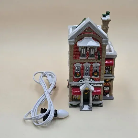 Department 56 Original Snow Village Finklea’s Finery Costume Shop 5405-4 Retired - Picture 16 of 16